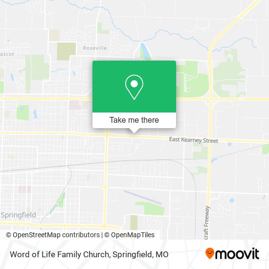 Word of Life Family Church map