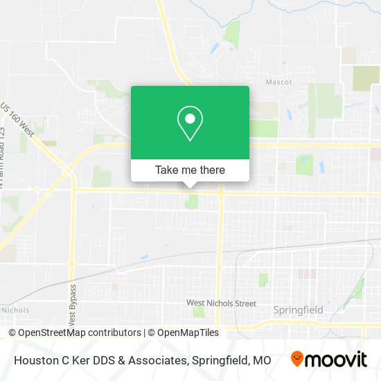 Mapa de Houston C Ker DDS & Associates