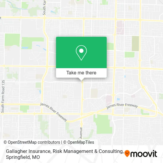 Mapa de Gallagher Insurance, Risk Management & Consulting