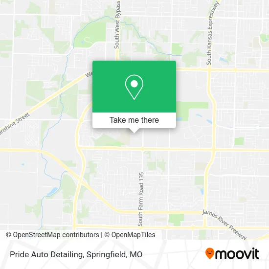 Mapa de Pride Auto Detailing