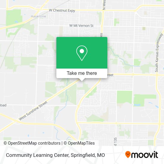 Community Learning Center map