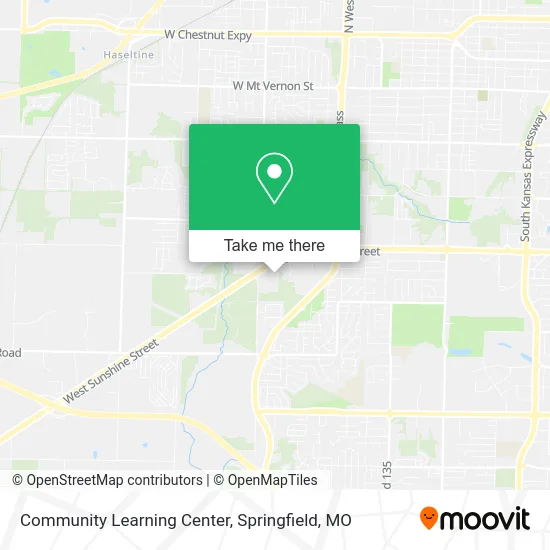 Mapa de Community Learning Center