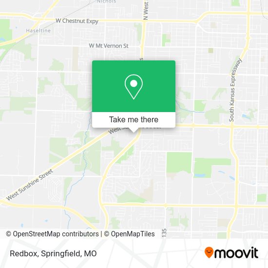Redbox map