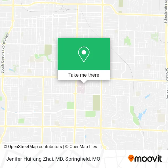 Mapa de Jenifer Huifang Zhai, MD
