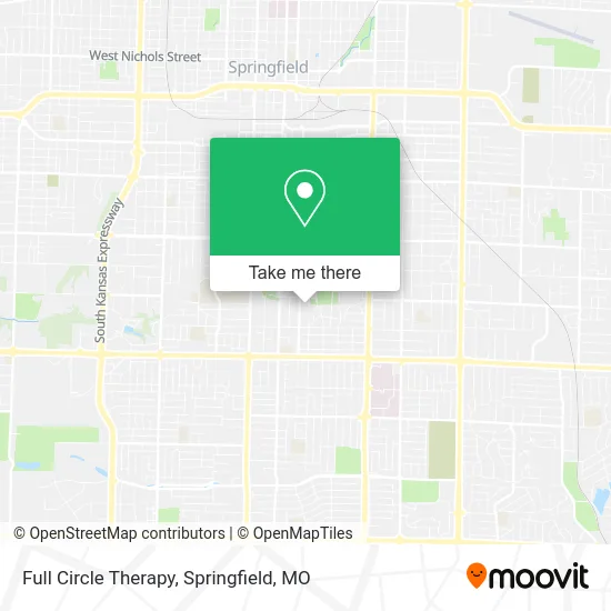 Mapa de Full Circle Therapy