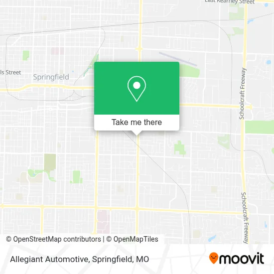 Allegiant Automotive map