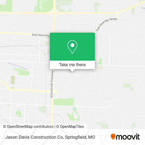 Mapa de Jason Davis Construction Co
