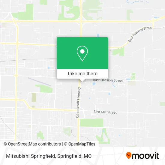Mitsubishi Springfield map