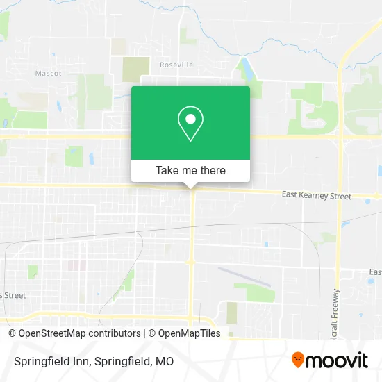 Mapa de Springfield Inn