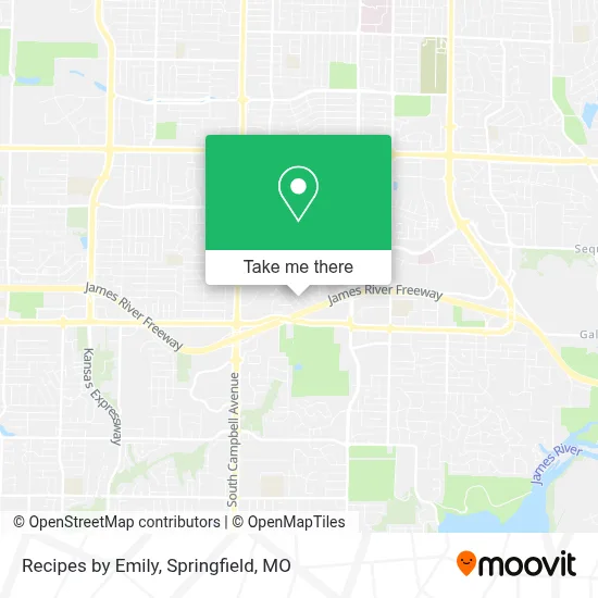Recipes by Emily map