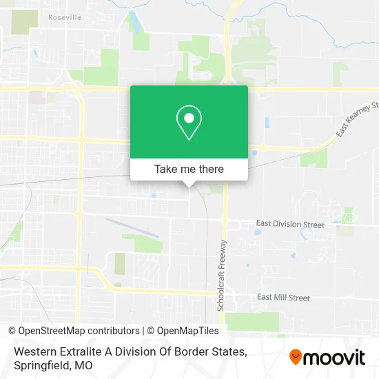 Western Extralite A Division Of Border States map