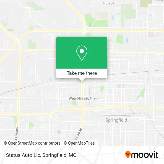 Status Auto Llc map