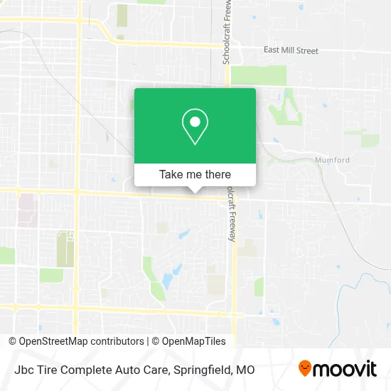 Jbc Tire Complete Auto Care map