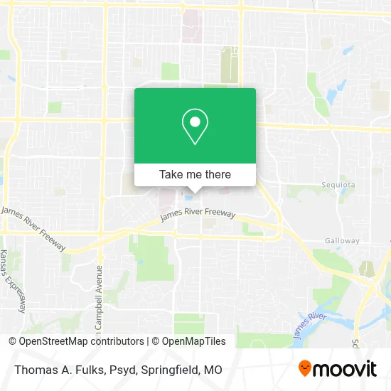 Thomas A. Fulks, Psyd map