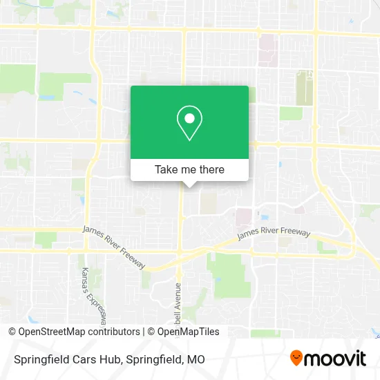 Mapa de Springfield Cars Hub