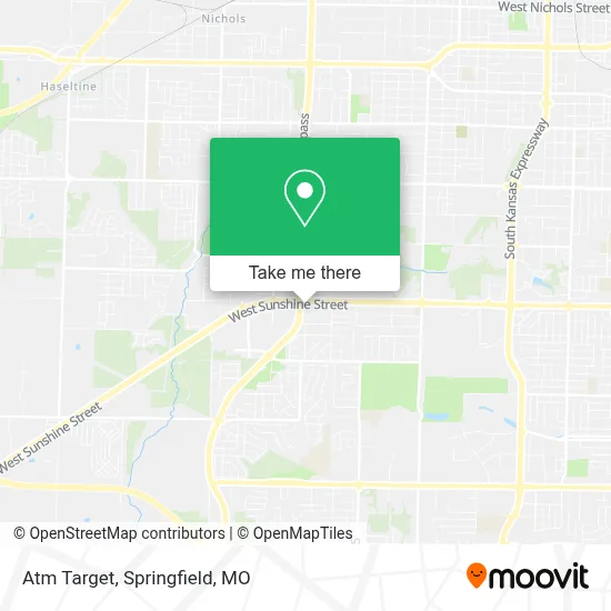 Atm Target map