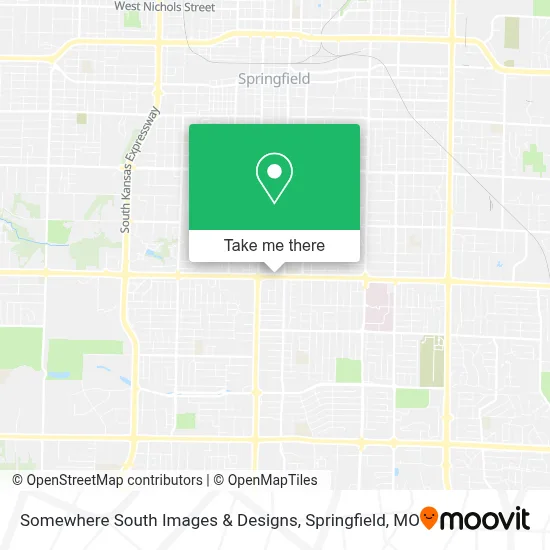 Somewhere South Images & Designs map