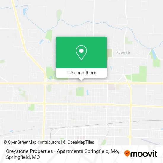 Greystone Properties - Apartments Springfield, Mo map