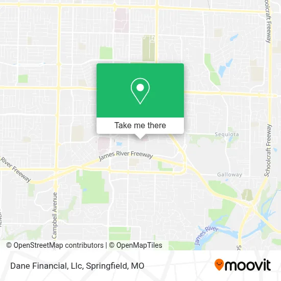 Dane Financial, Llc map