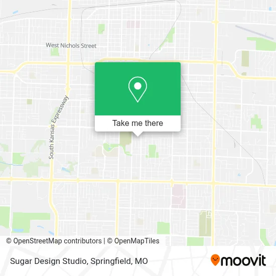 Sugar Design Studio map