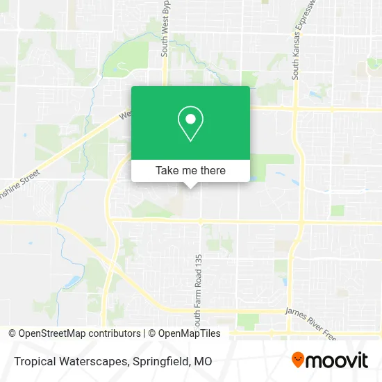 Tropical Waterscapes map
