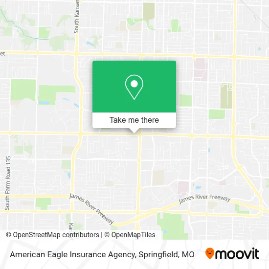 American Eagle Insurance Agency map