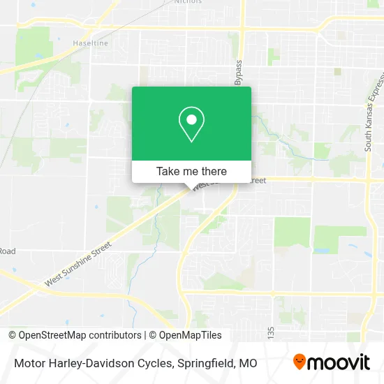 Motor Harley-Davidson Cycles map