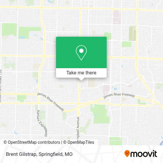 Brent Gilstrap map