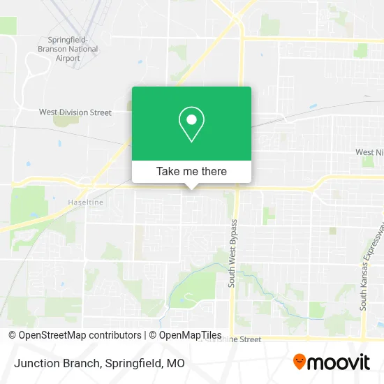 Junction Branch map