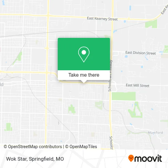 Wok Star map
