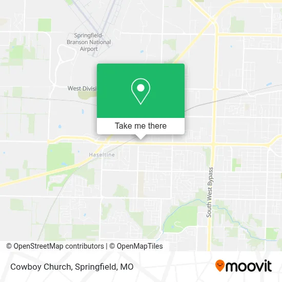 Cowboy Church map