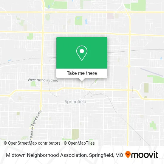 Midtown Neighborhood Association map