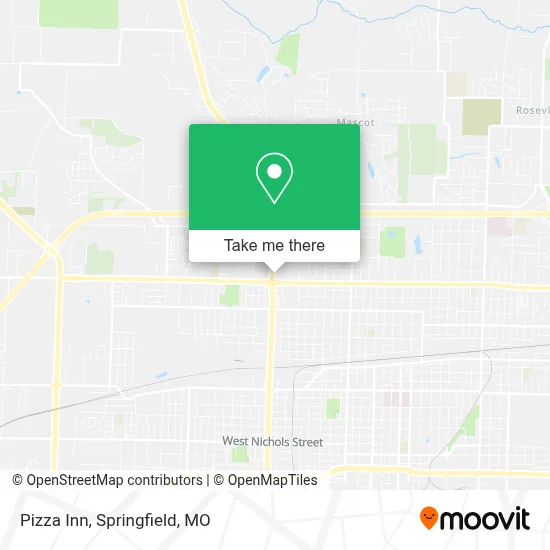 Pizza Inn map