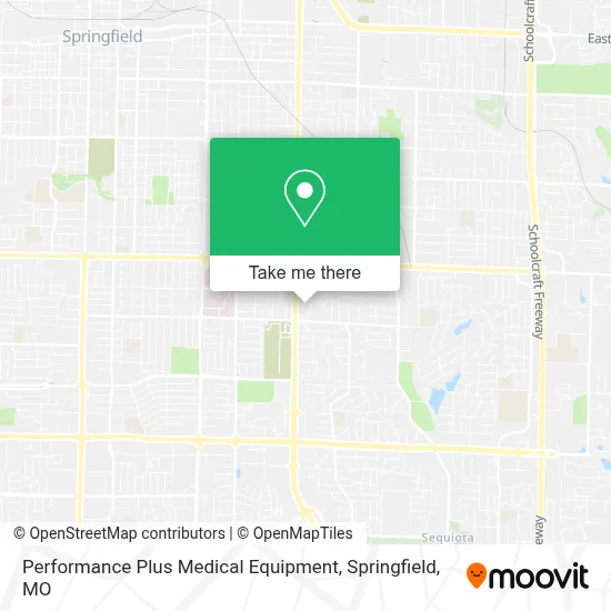 Performance Plus Medical Equipment map