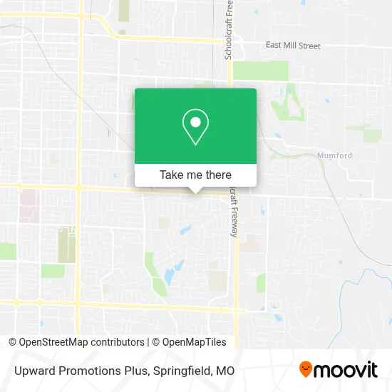 Upward Promotions Plus map