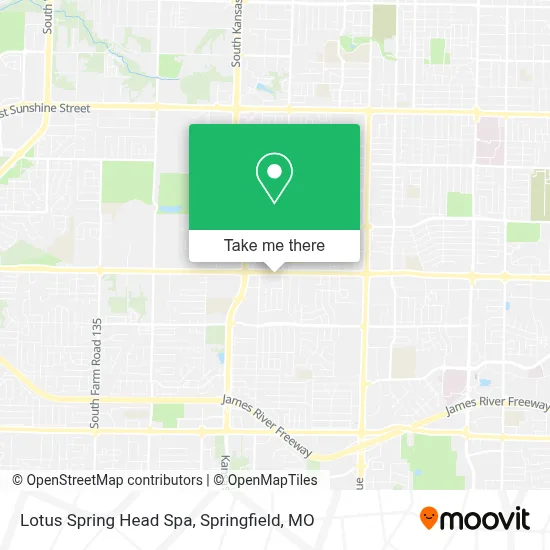 Mapa de Lotus Spring Head Spa