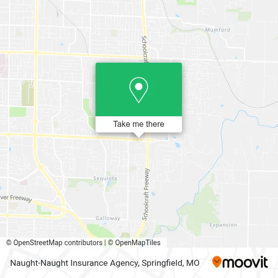 Naught-Naught Insurance Agency map