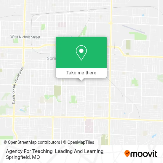 Mapa de Agency For Teaching, Leading And Learning