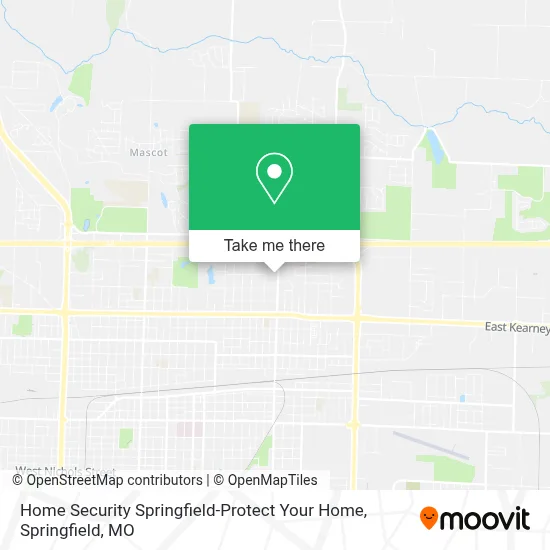 Home Security Springfield-Protect Your Home map