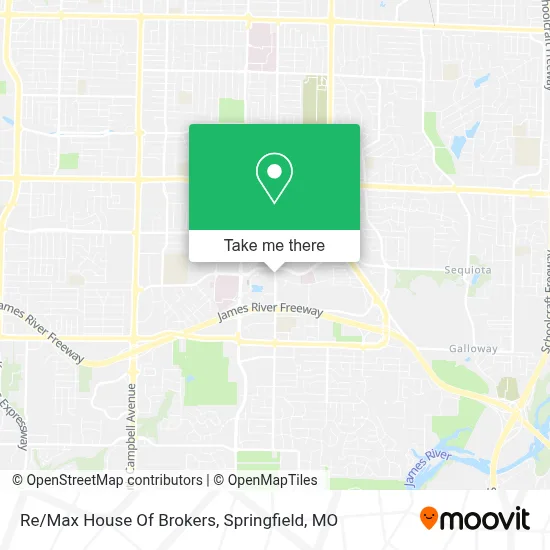 Re/Max House Of Brokers map