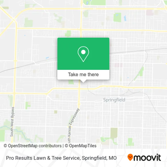 Pro Results Lawn & Tree Service map
