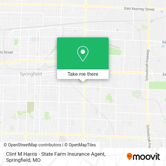 Clint M Harris - State Farm Insurance Agent map
