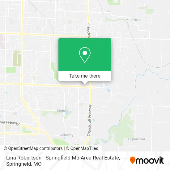 Lina Robertson -  Springfield Mo Area Real Estate map