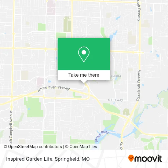 Inspired Garden Life map