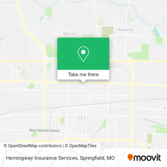Mapa de Hemingway Insurance Services