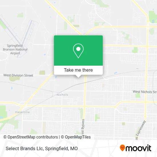 Select Brands Llc map