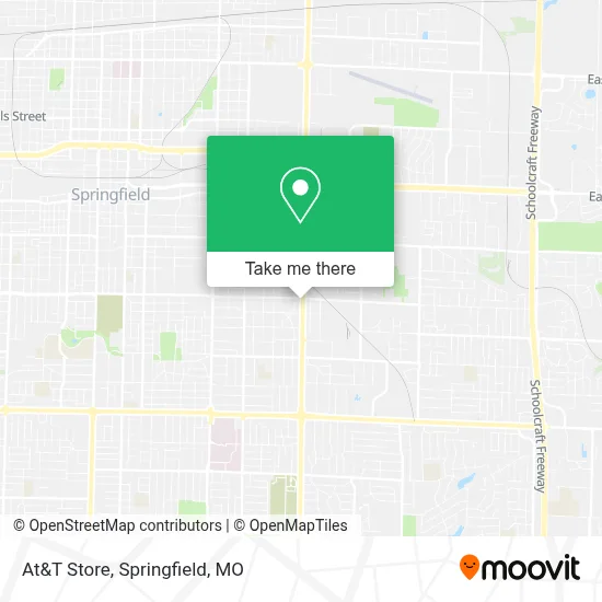 Mapa de At&T Store