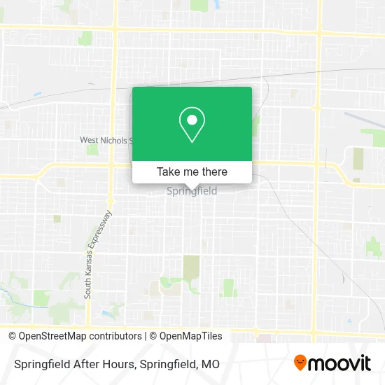 Mapa de Springfield After Hours