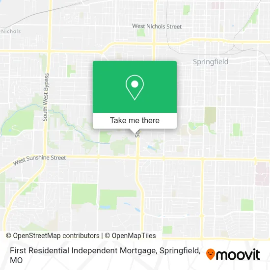 First Residential Independent Mortgage map