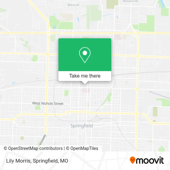 Lily Morris map